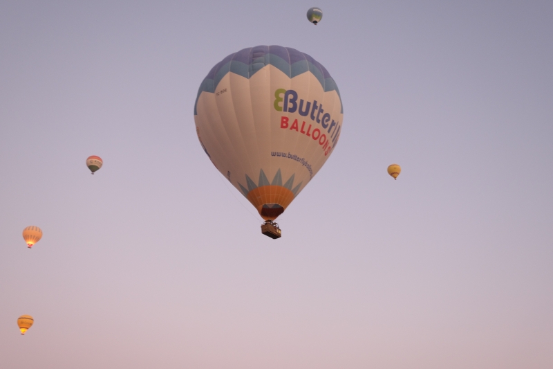 Cappadocia Turkey balloon flight 1