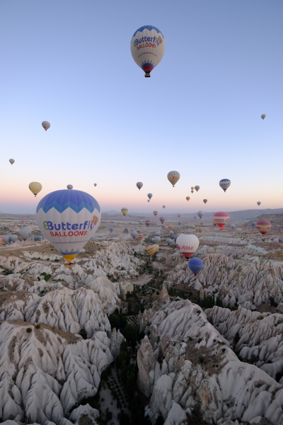 Cappadocia Turkey balloon flight 5