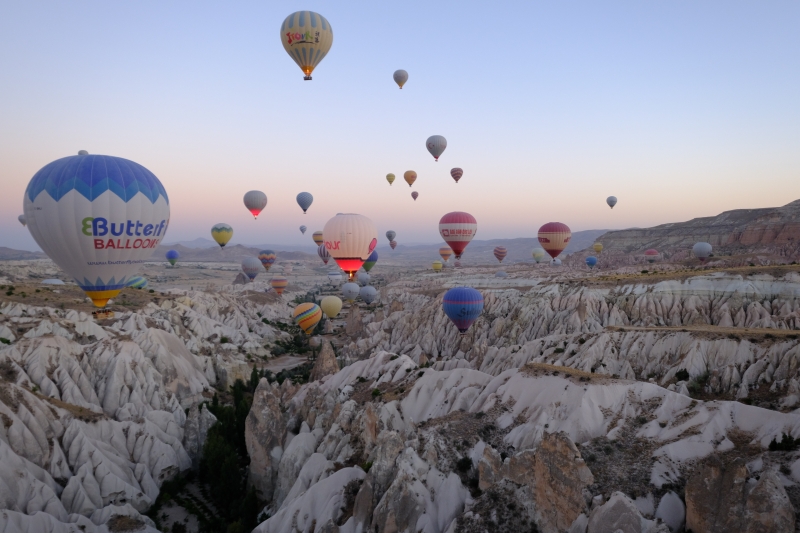 Cappadocia Turkey balloon flight 3