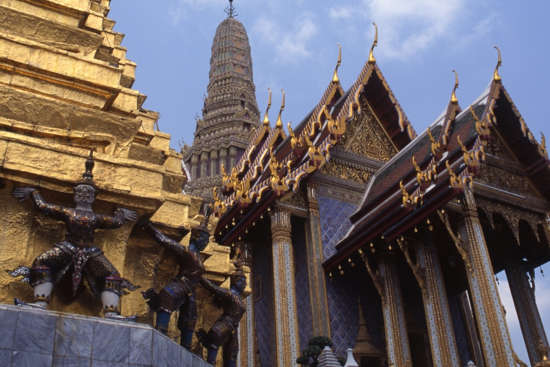 Grand Palace & Wat Phra Kaeo-Bangkok, Thailand