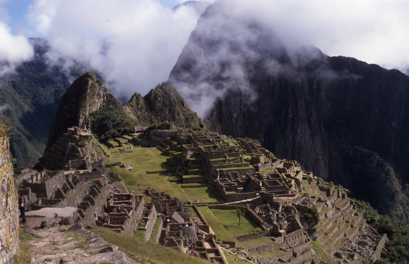 Urban zone & sacred square-Machu Picchu