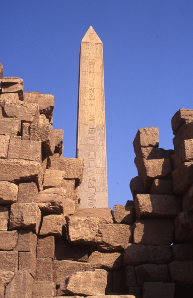 Walled off obelisk of Queen Hatshepsut-Karnak, Egypt