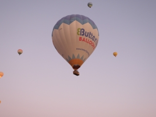 Cappadocia Turkey balloon flight 1
