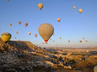 Cappadocia Turkey balloon flight 6