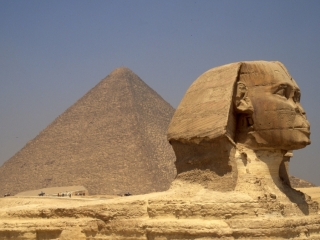 Sphinx & Pyramid of Giza