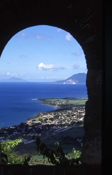 Brimstone Hill archway view-St. KItts