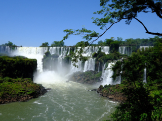 Iguazu Falls Lower Circuit view, Argentina
