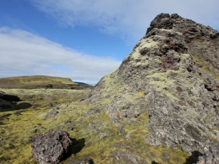 Lakagigur crater (dig)-Iceland