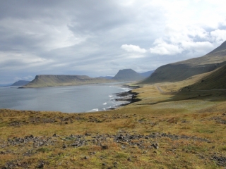 Snaefellsnes Peninsula from northwest point (dig)-Iceland