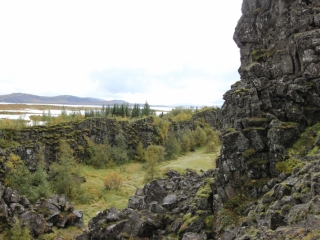 Thingvellir rift (dig)-Iceland