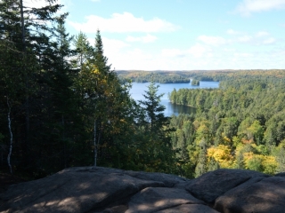 Track & Tower rocks and water (dig)-Algonquin Park