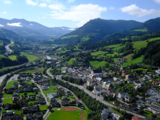 Werfen from Hohenwerfen-Austria