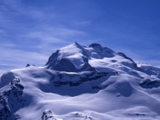 Glacier above Stockhorn-Zermatt