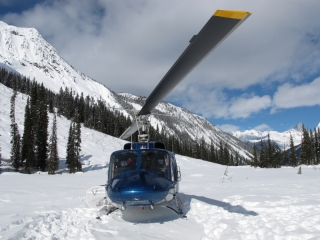 Helicopter-RK Heliski, British Columbia